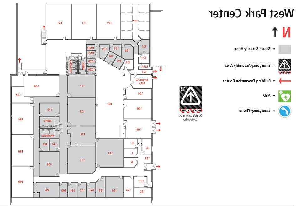 Room locations for WPK